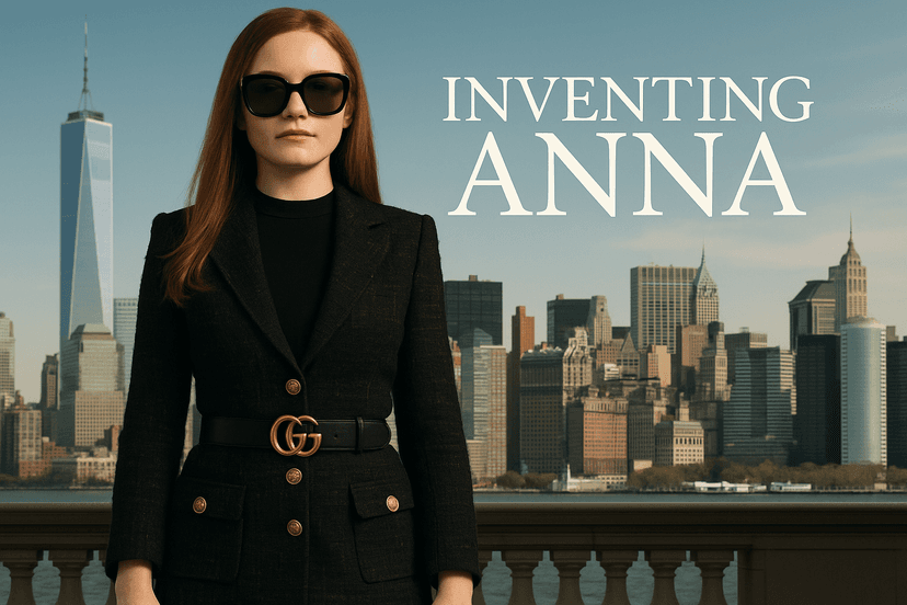 Inventing Anna poster